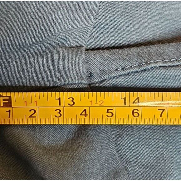 Lane Bryant Womens Plus Size 28 Teal Chino Shorts NWT - Picture 9 of 10